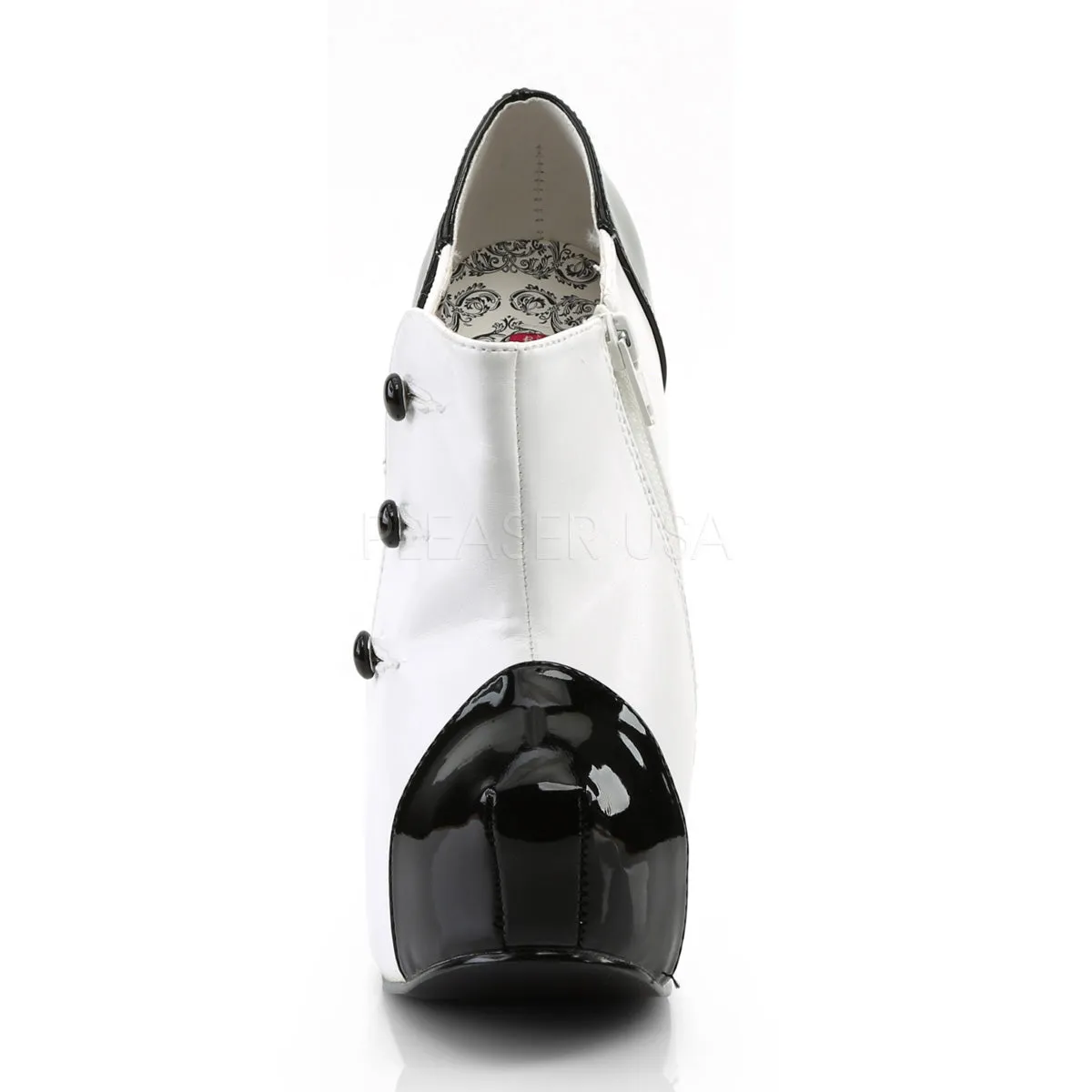 TEEZE-20  White Pu-Black Patent