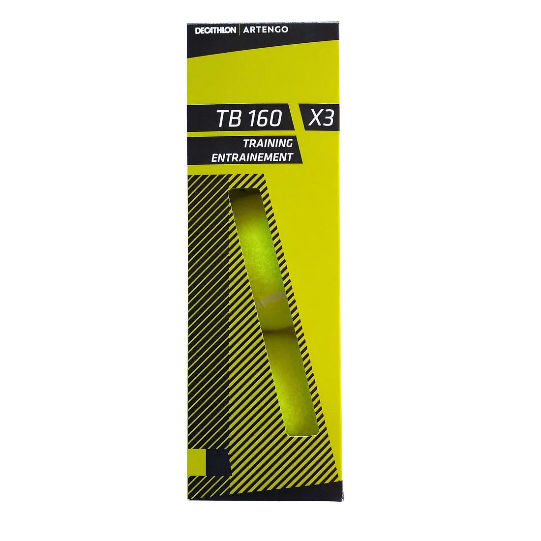 Tennis Ball TB160 3-Pack - Yellow