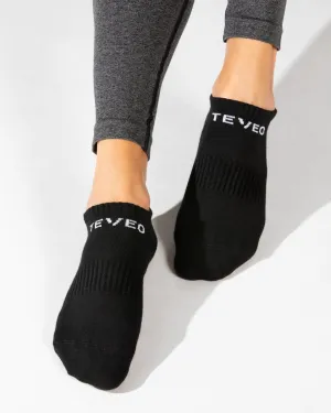 TEVEO Sport Socken (2er) "Schwarz"