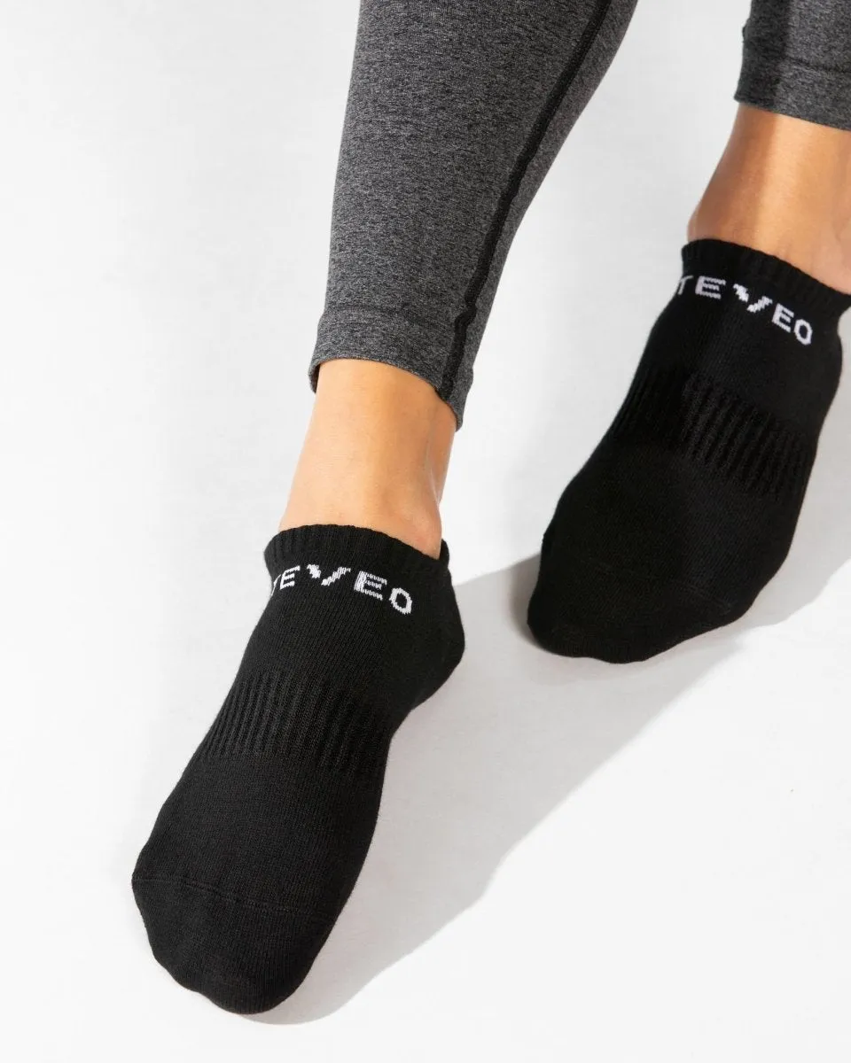 TEVEO Sport Socken (2er) "Schwarz"