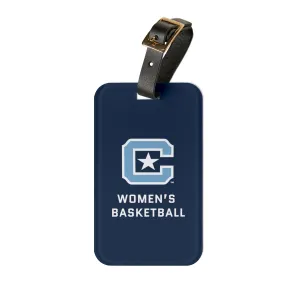 The Citadel Block C Logo, Sports Women's Basketball, Luggage Tag