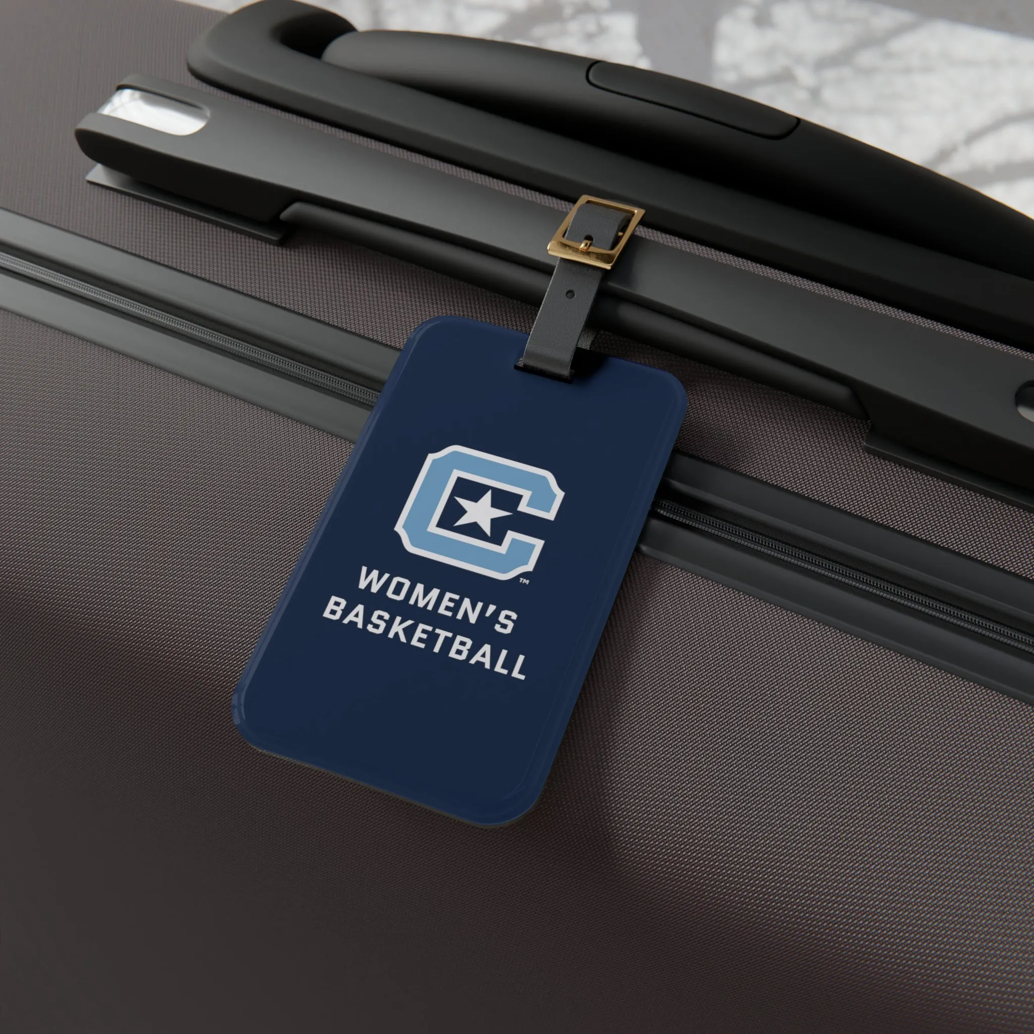 The Citadel Block C Logo, Sports Women's Basketball, Luggage Tag
