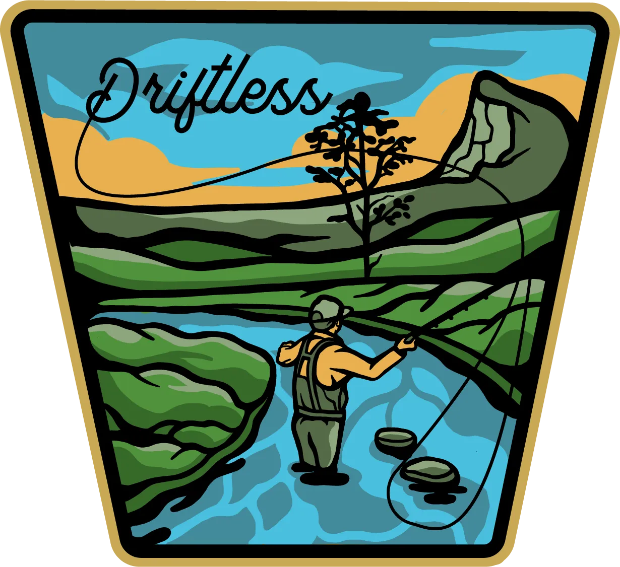 The Driftless Area Sticker