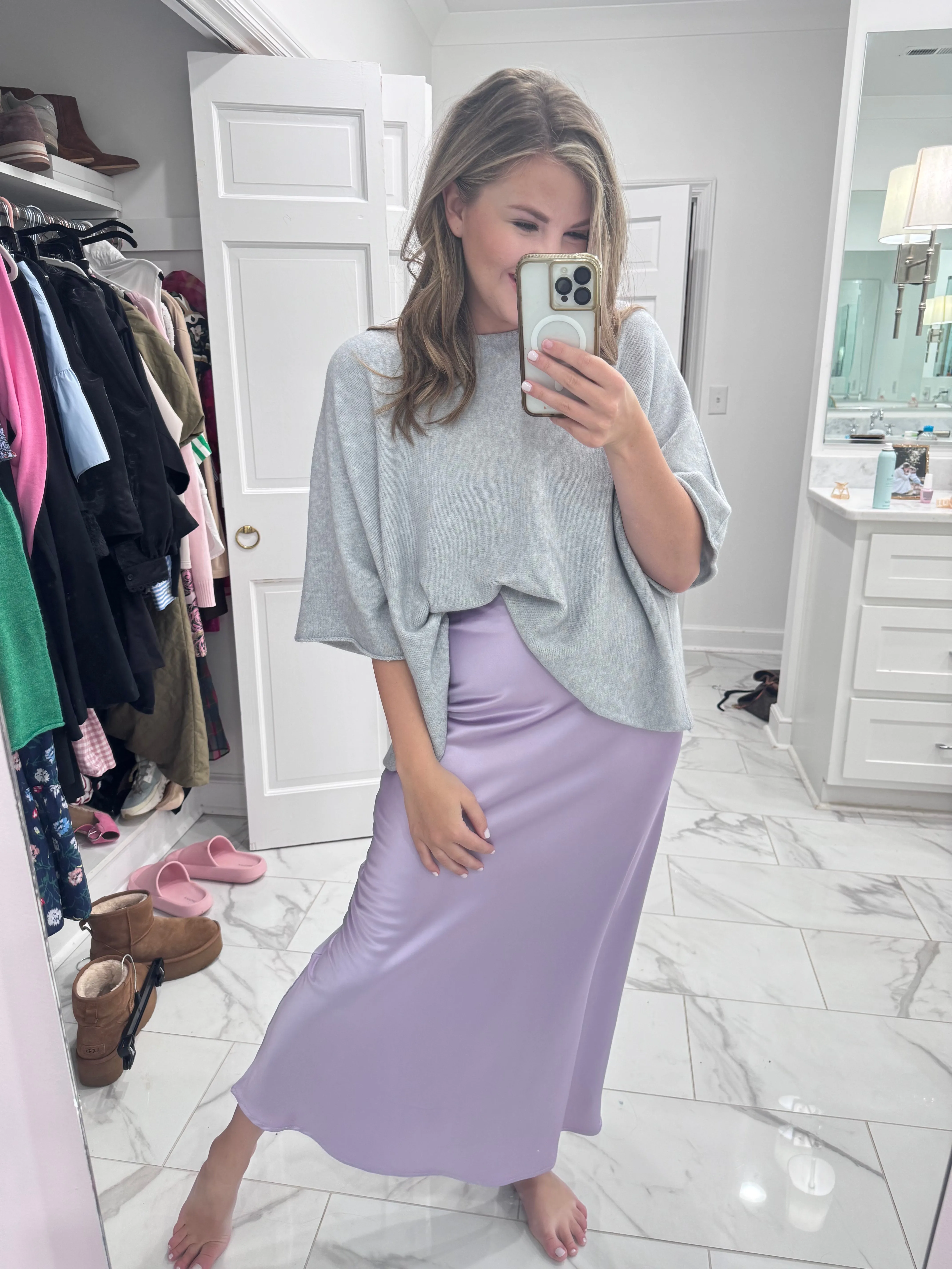 The Lucille Skirt - Lavender