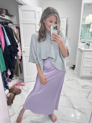The Lucille Skirt - Lavender