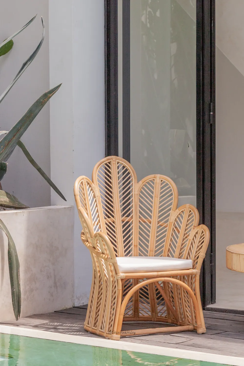 The Paloma Petals Rattan Chair (Set of 2 Chairs)