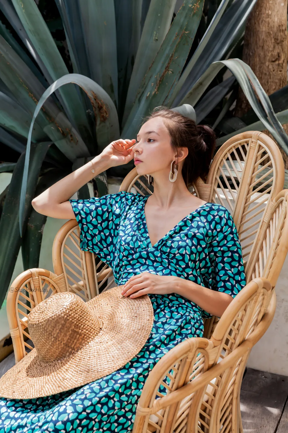 The Paloma Petals Rattan Chair (Set of 2 Chairs)