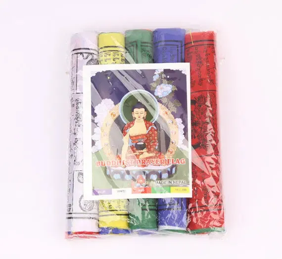 Tibetan Buddhist Large Prayer Flag