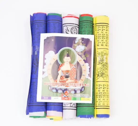 Tibetan Buddhist Prayer Flag Handmade in Nepal