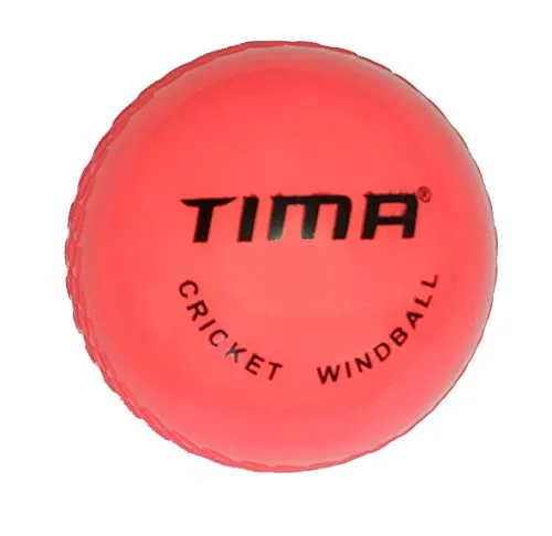 Tima Set of 12 Pcs Cricket Wind Balls Hard Practice Beach Indoor Outdoor Windball (Multicolor)