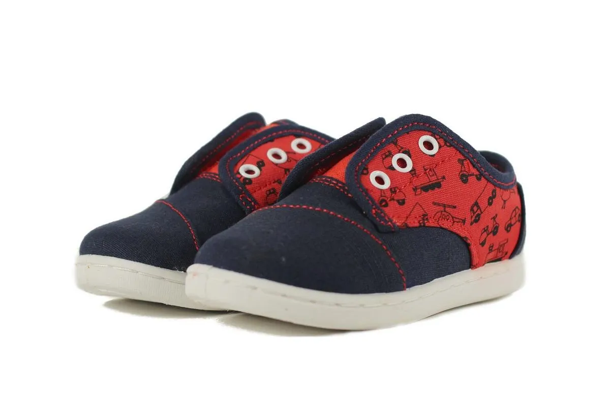 Tiny Toms Paseo Navy Canvas Transport