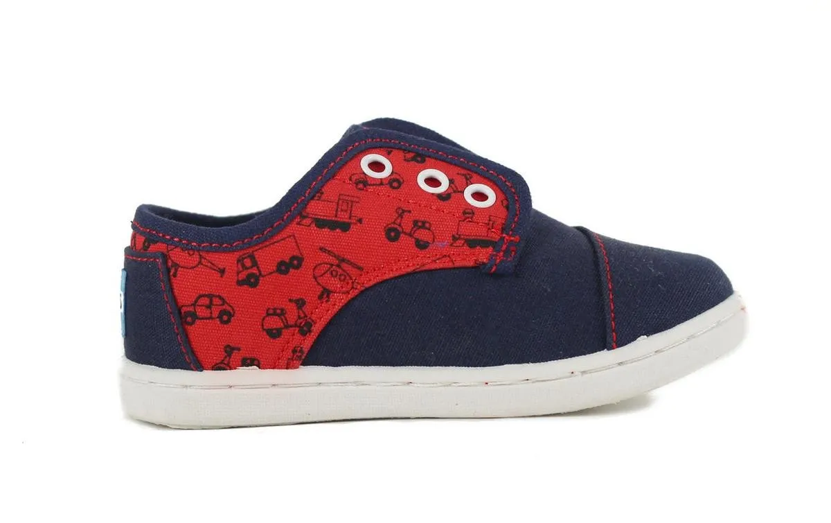 Tiny Toms Paseo Navy Canvas Transport