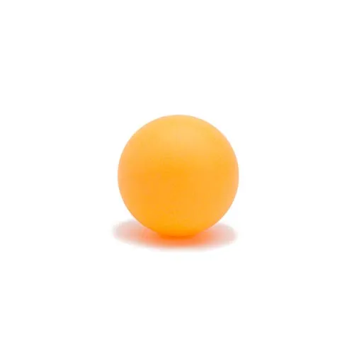 TJ Global Table Tennis Ping Pong Ball Pack of 6 Balls, Seamless Design Recreation Table Tennis Equipment, Accessories - Great for Practice and Training (Orange)