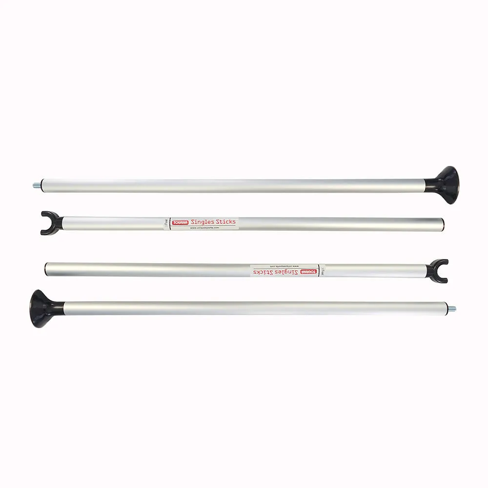 Tourna Portable Tennis Singles Sticks (Silver)
