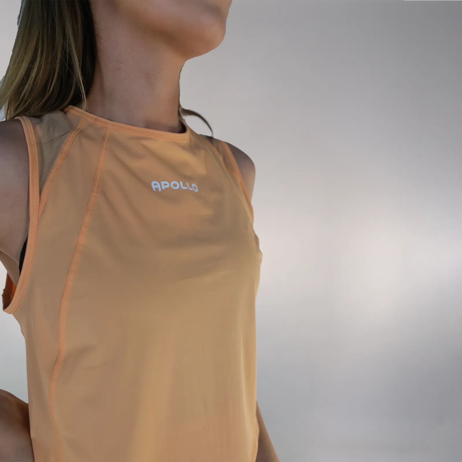 Training Cropped Vest - Orange