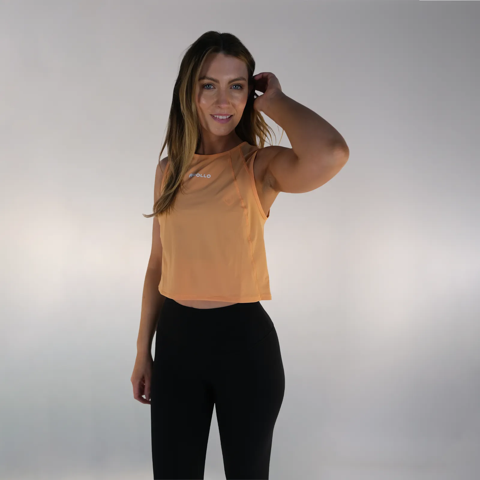 Training Cropped Vest - Orange