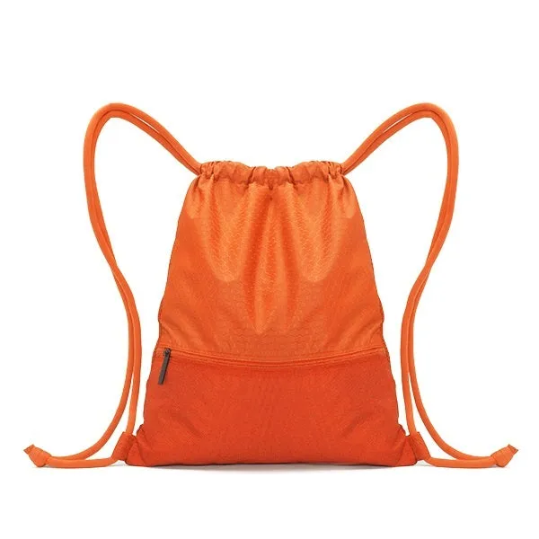 Travel Drawstring Storage Bag Waterproof Lightweight Swimming Gym Yoga School Backpack