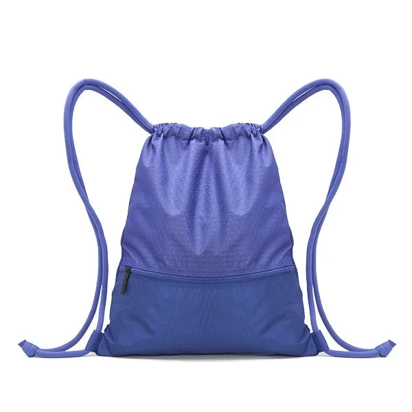 Travel Drawstring Storage Bag Waterproof Lightweight Swimming Gym Yoga School Backpack