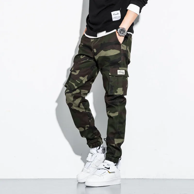 Trendy multi-pocket pants-D412 | Inspanda