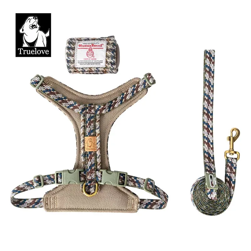 Truelove Comfort Fashionable Series Harness Leash Suit Convenient Poop Bag Dispenser TLH2912