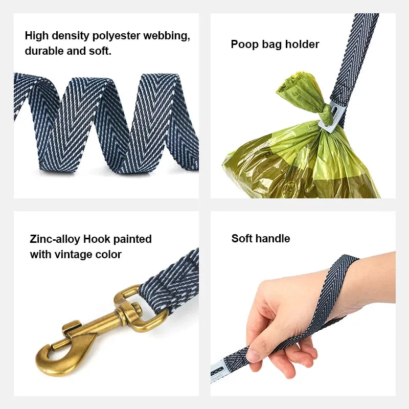 Truelove Comfort Fashionable Series Harness Leash Suit Convenient Poop Bag Dispenser TLH2912