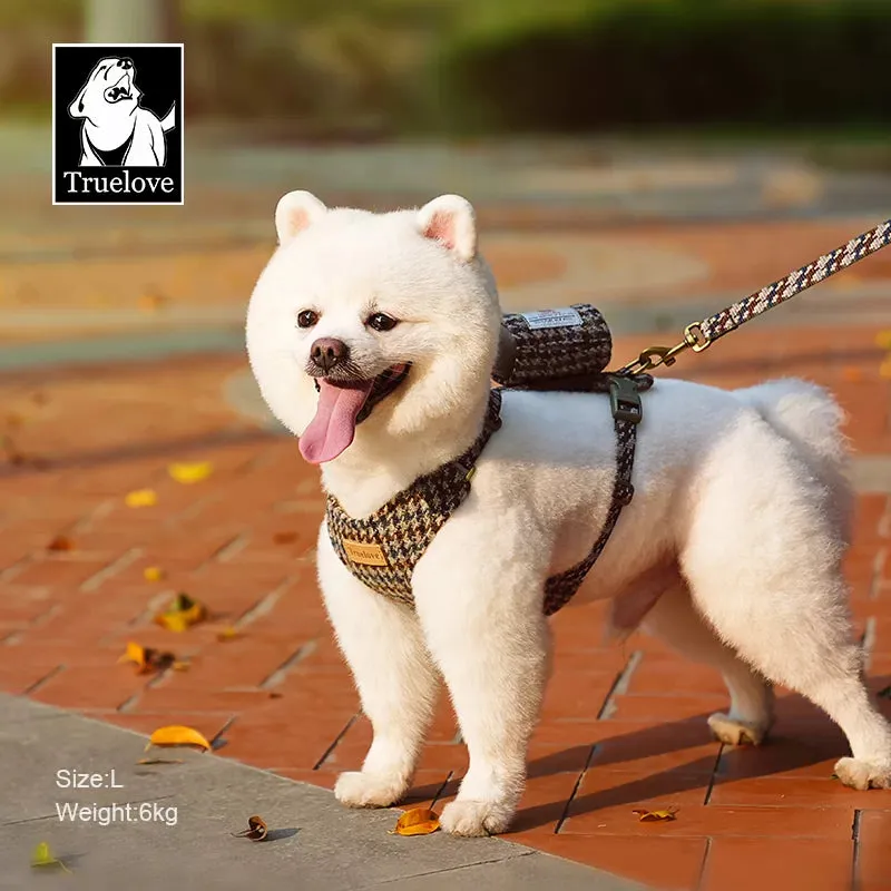 Truelove Comfort Fashionable Series Harness Leash Suit Convenient Poop Bag Dispenser TLH2912
