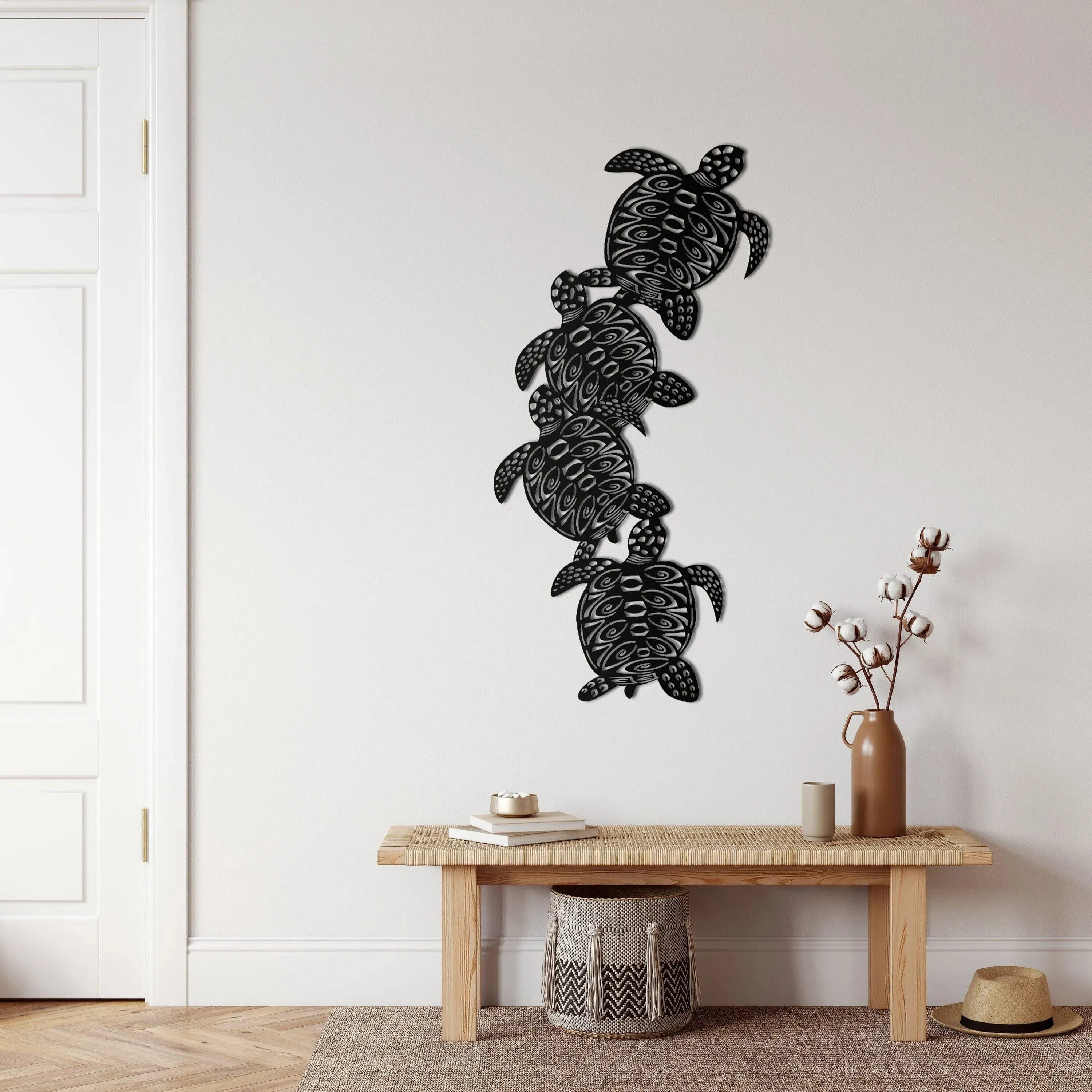 Turtle Metal Wall Decor