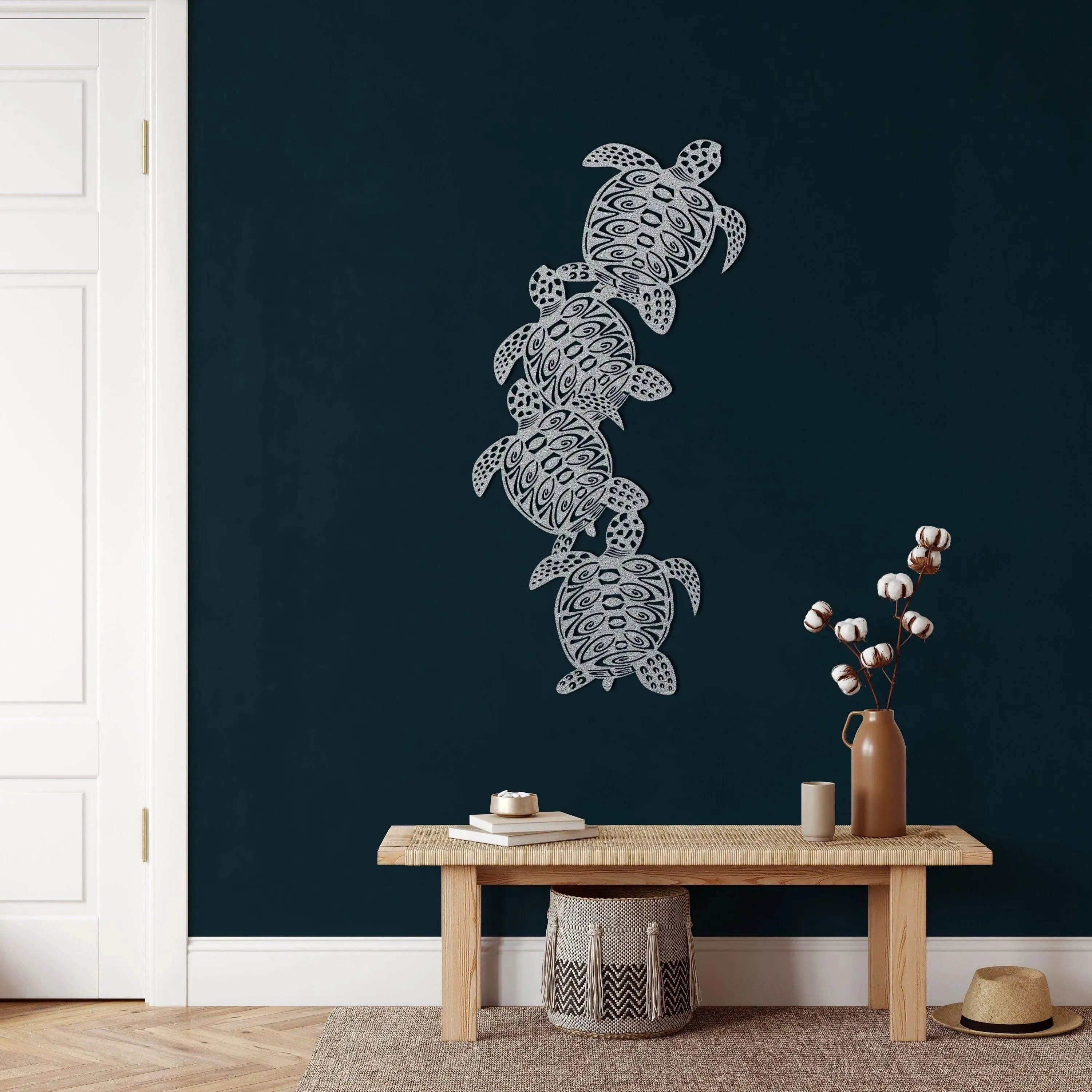 Turtle Metal Wall Decor