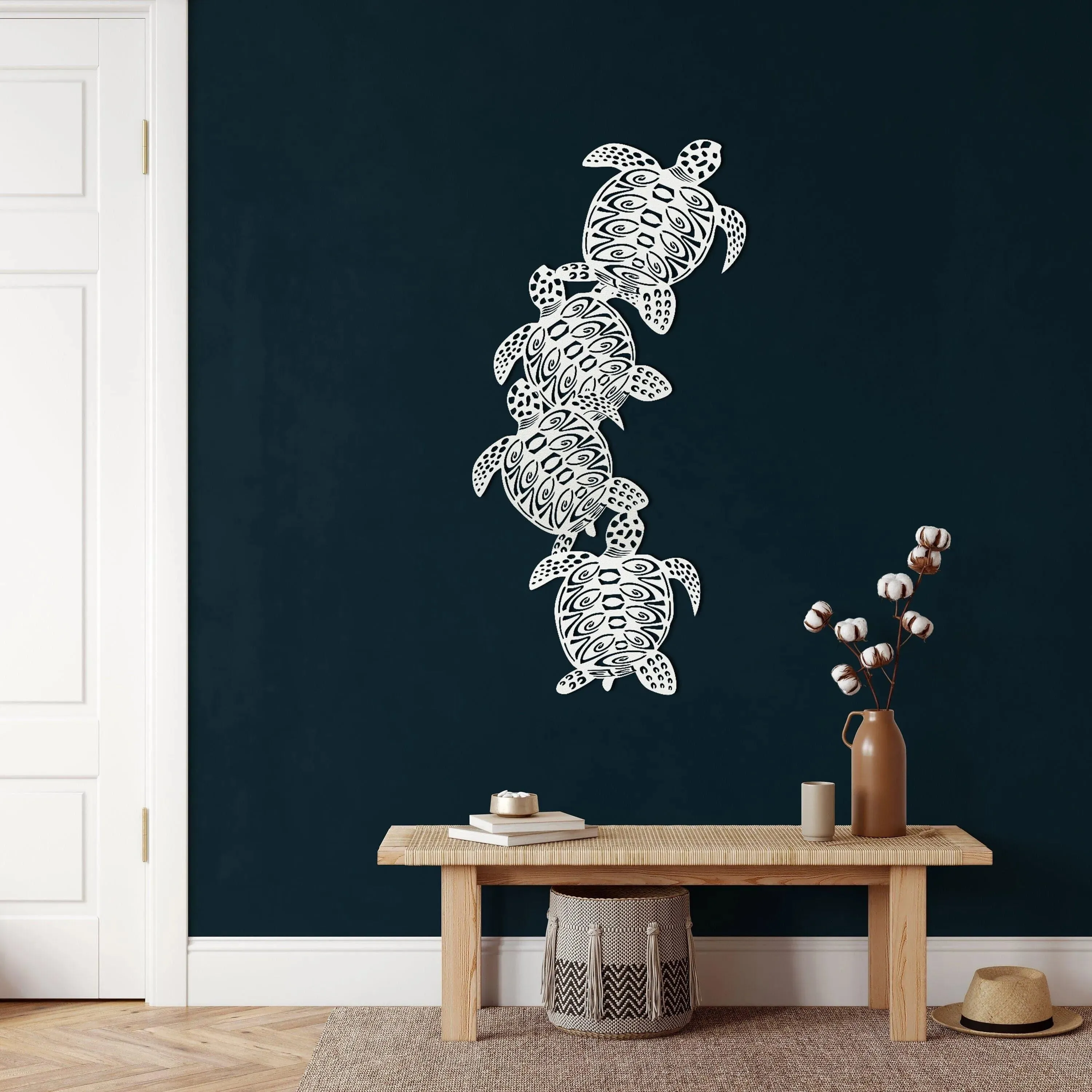 Turtle Metal Wall Decor
