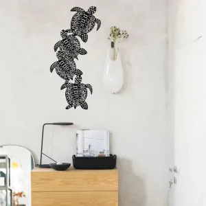 Turtle Metal Wall Decor