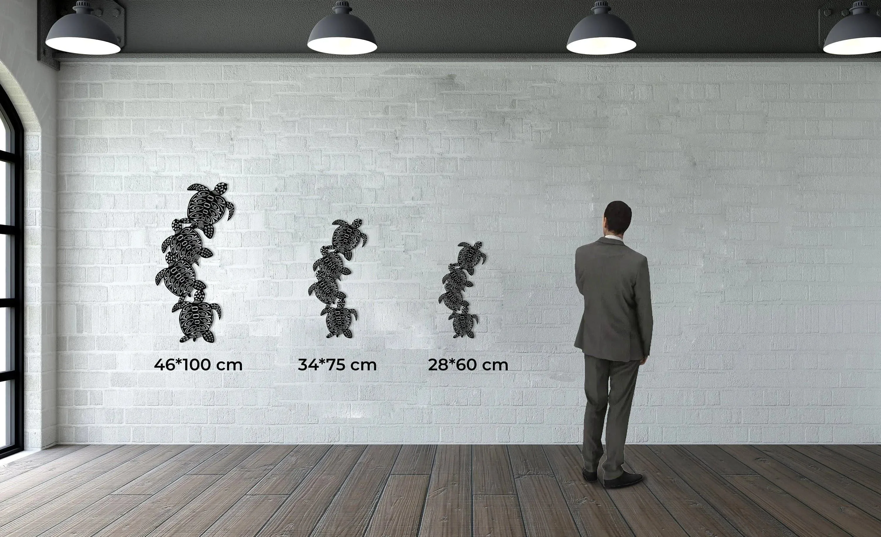 Turtle Metal Wall Decor