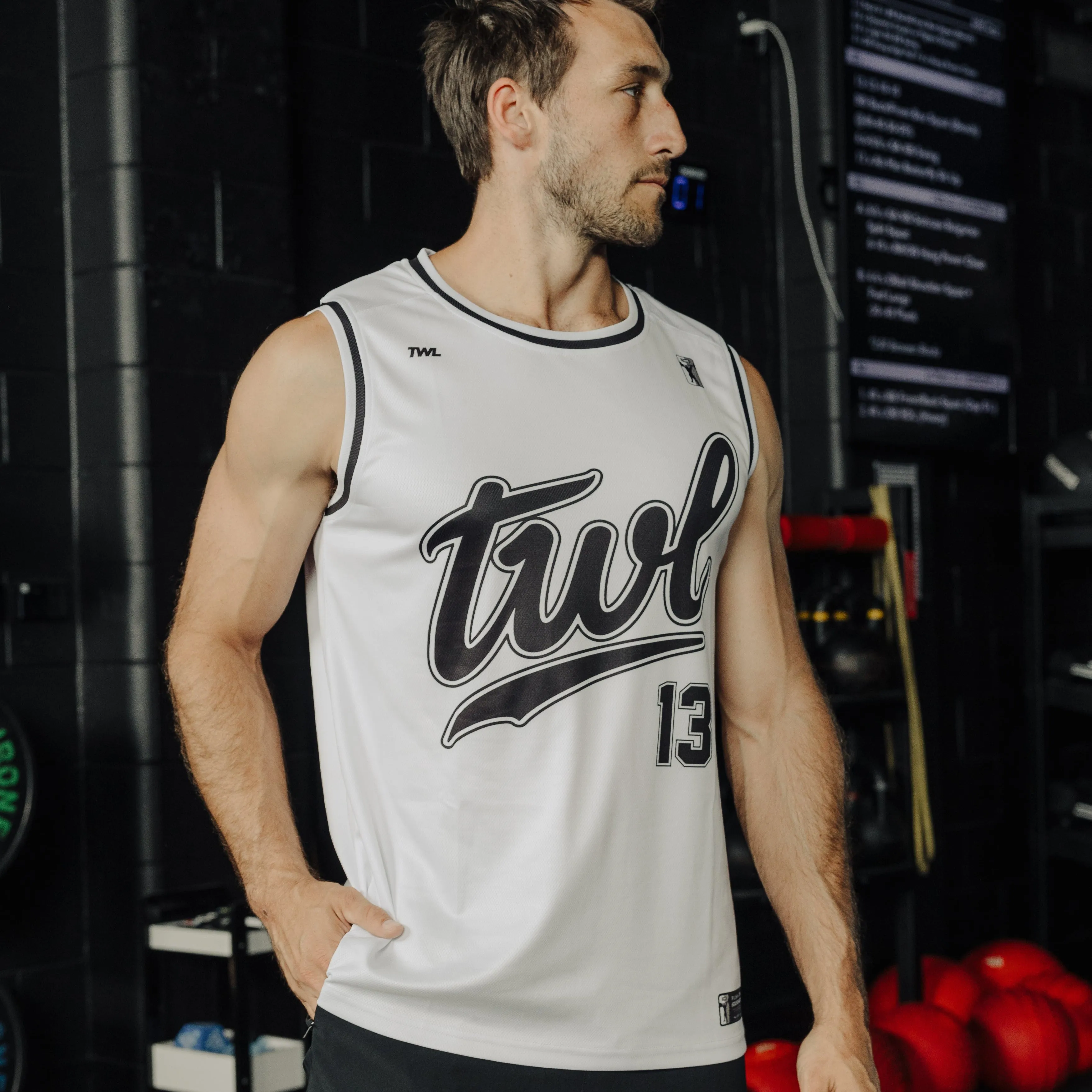 TWL - BASKETBALL JERSEY - WHITE