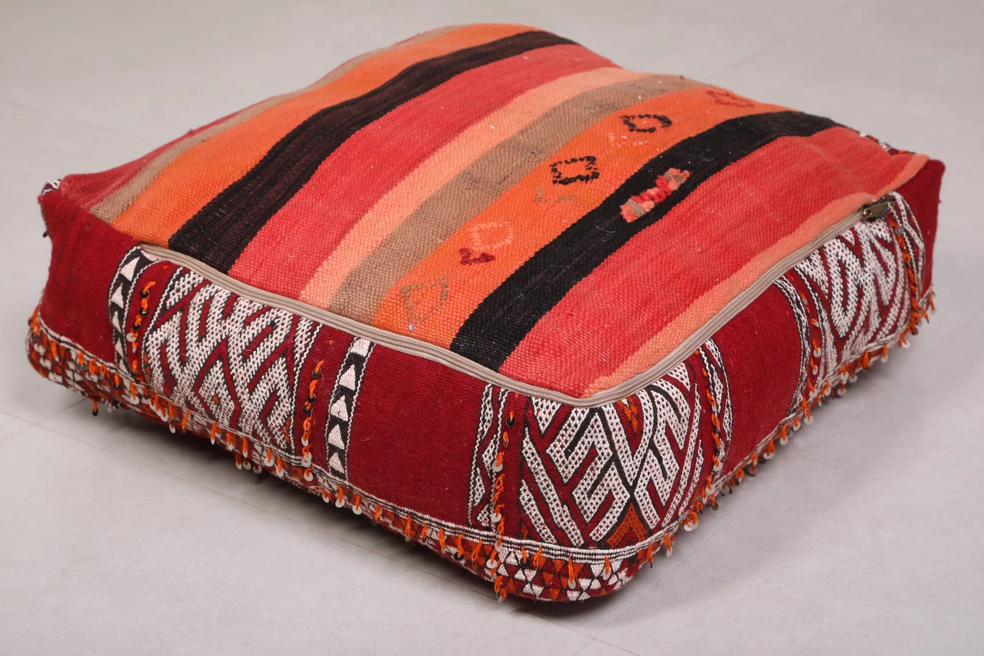 Two Fabulous Poufs for home berber decor
