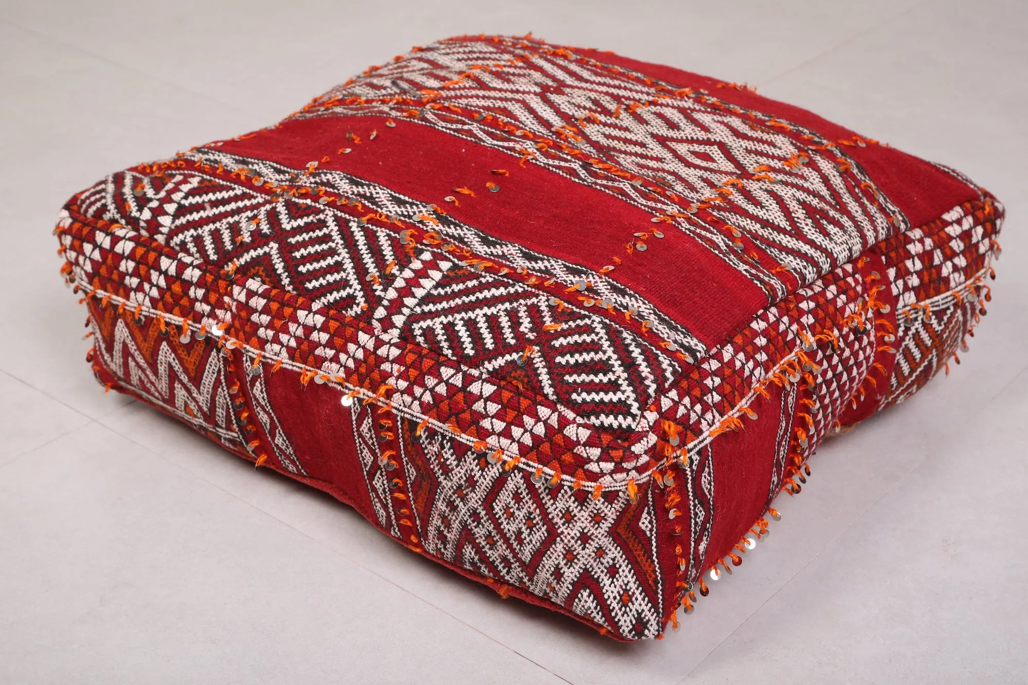 Two Fabulous Poufs for home berber decor