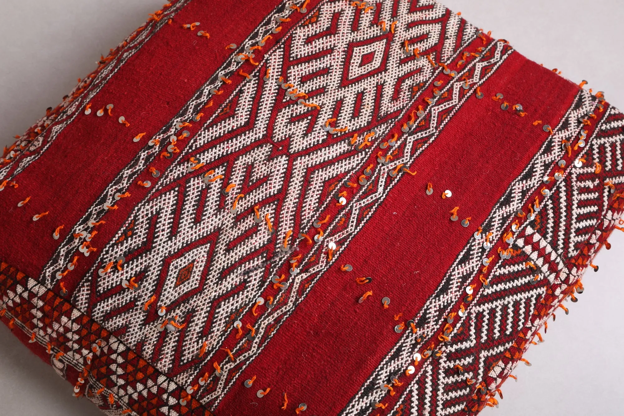 Two Fabulous Poufs for home berber decor