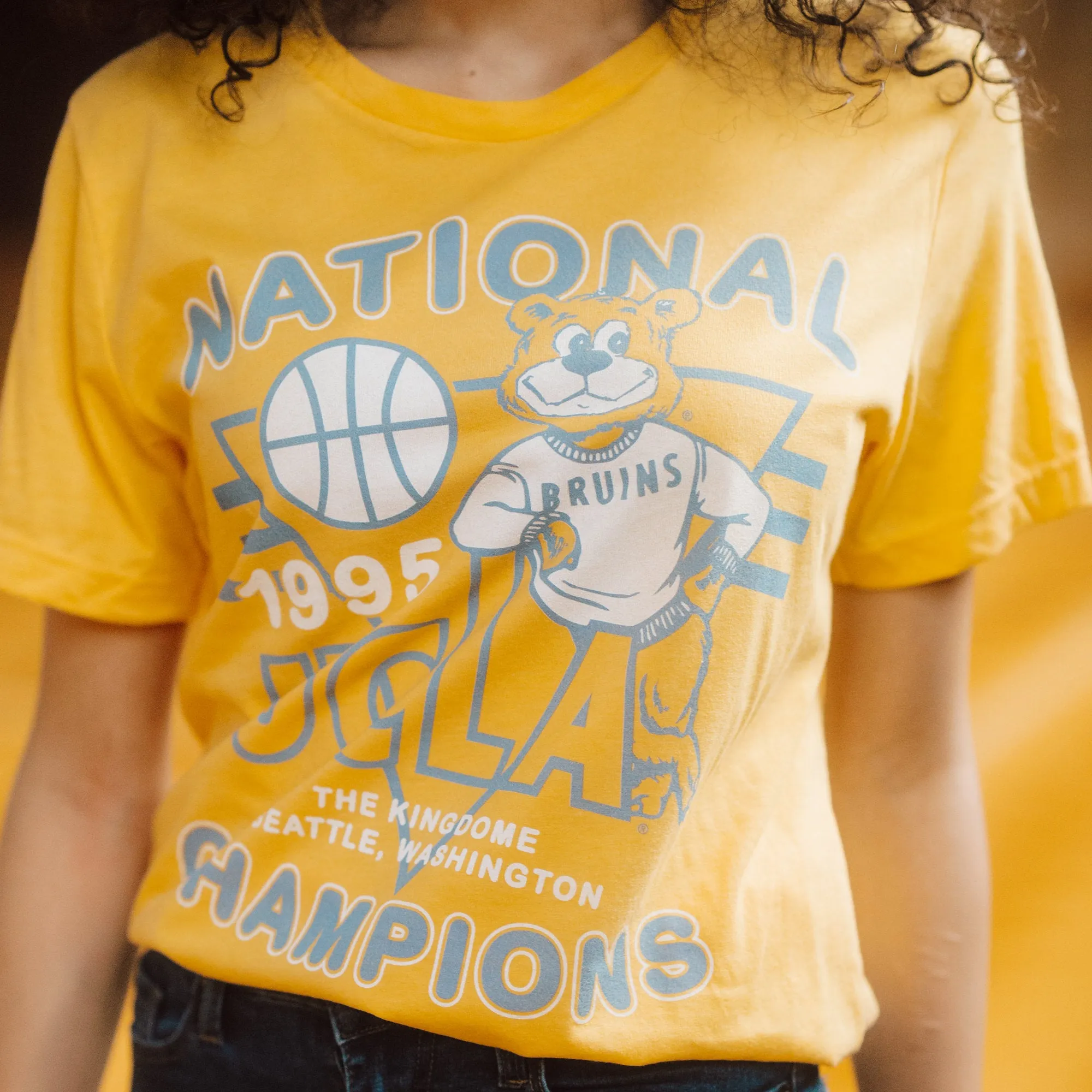 UCLA Bruins Men's Basketball 1995 National Champs Tee