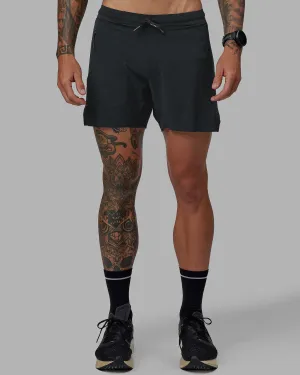 UltraAir 5" Lined Performance Short - Pirate Black