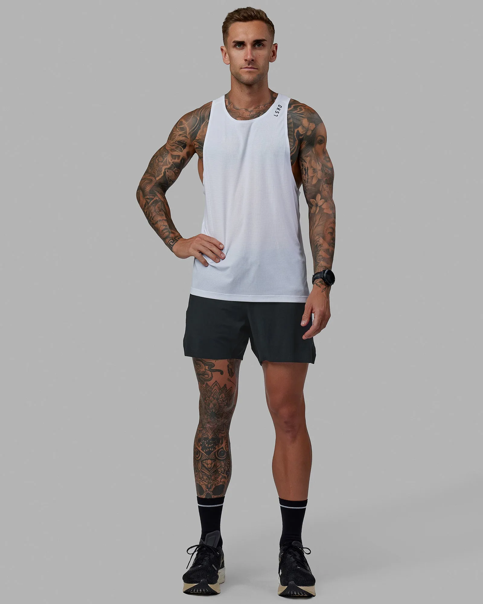 UltraAir 5" Lined Performance Short - Pirate Black