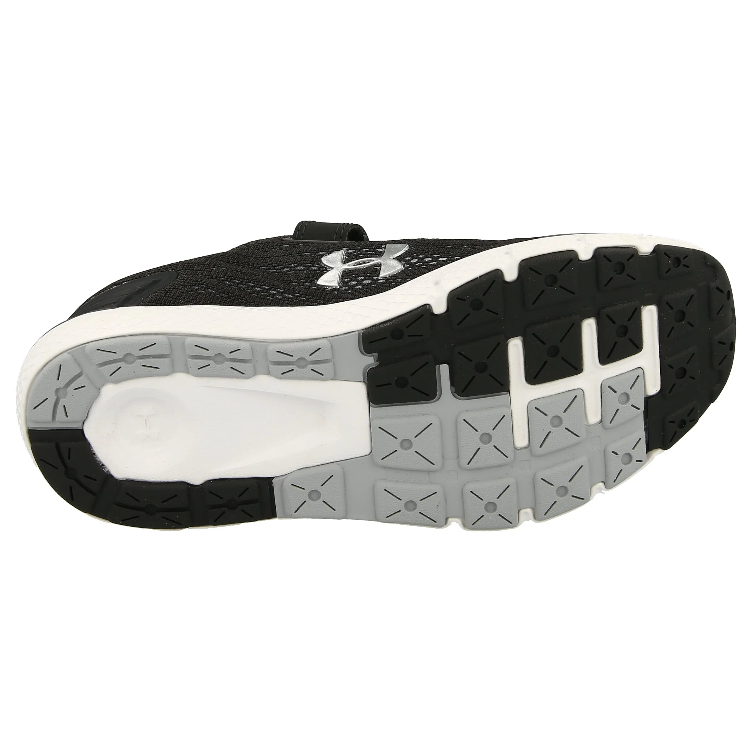 Under Armour Jet Grey/White/Metallic Silver Rogue A/C Sneaker