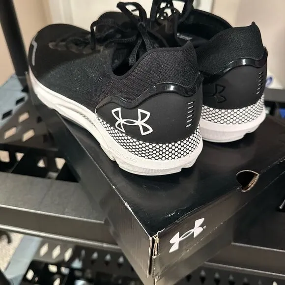 Under Armour UA HOVR Sonic 6 Black Sneakers- Size 14