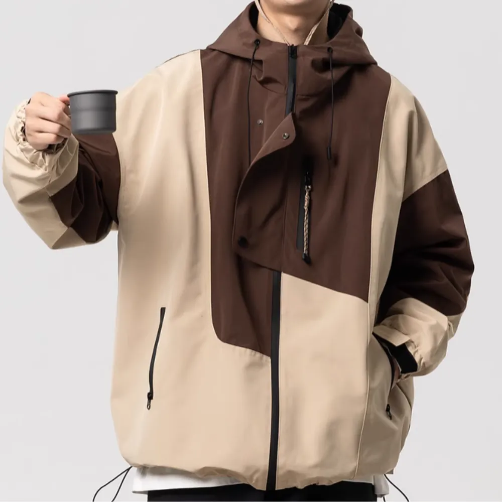 Urban Contrast Color Outdoor Jacket