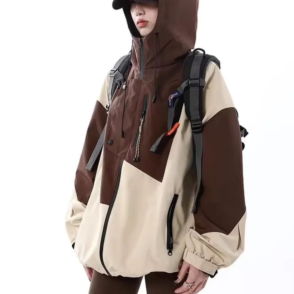 Urban Contrast Color Outdoor Jacket