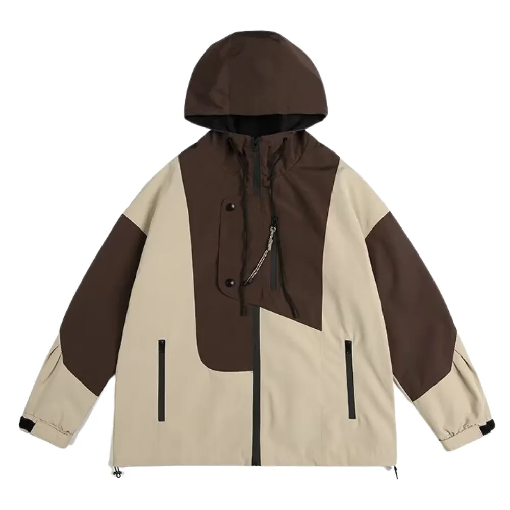 Urban Contrast Color Outdoor Jacket