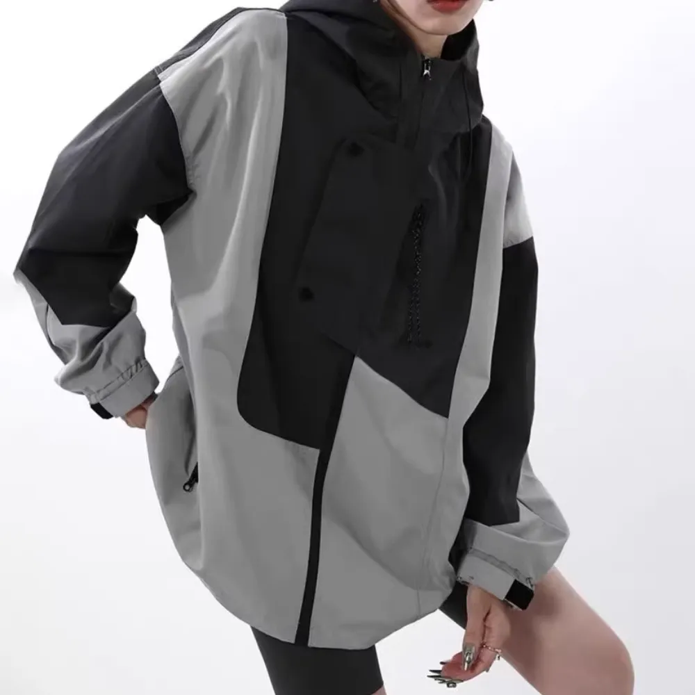 Urban Contrast Color Outdoor Jacket