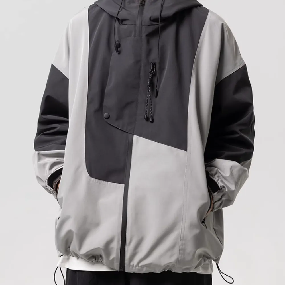 Urban Contrast Color Outdoor Jacket