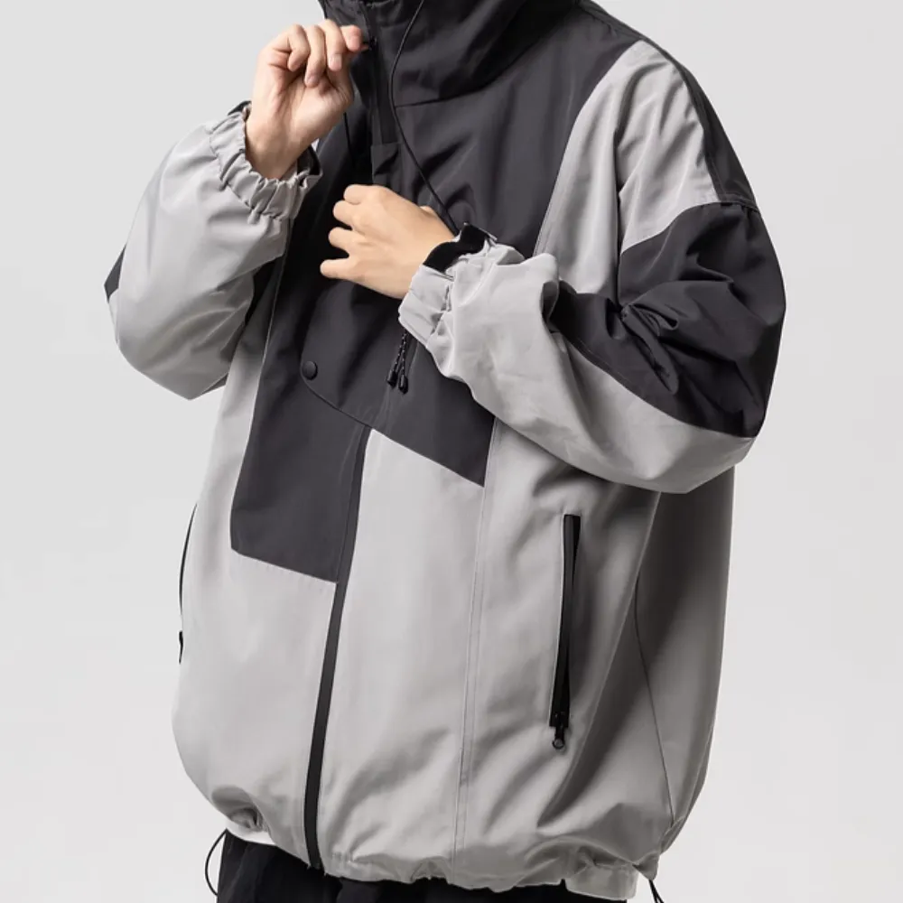 Urban Contrast Color Outdoor Jacket
