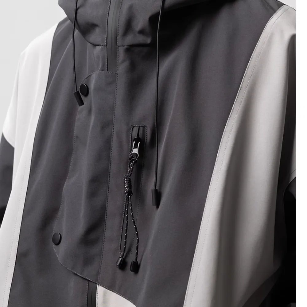 Urban Contrast Color Outdoor Jacket