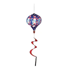 USA Gnomes Burlap Balloon Spinner,45bb416