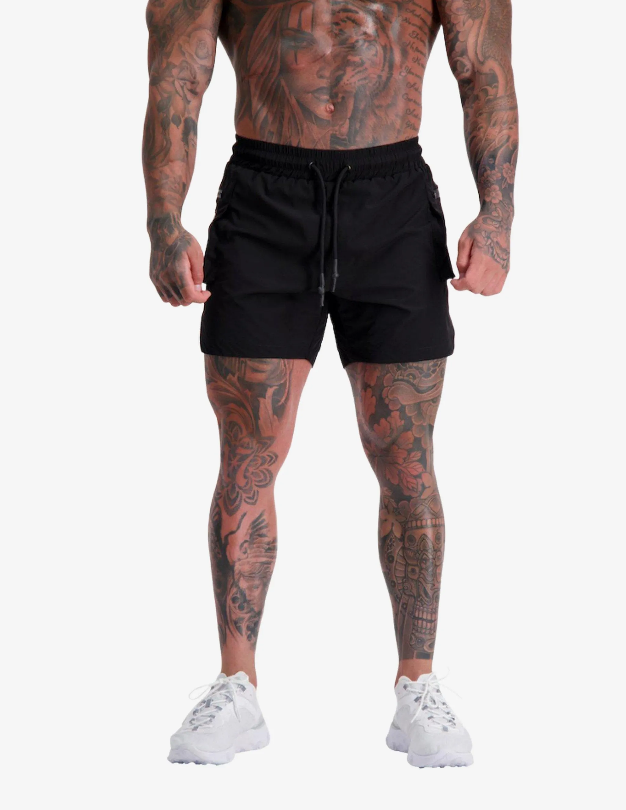 Utility Shorts Black