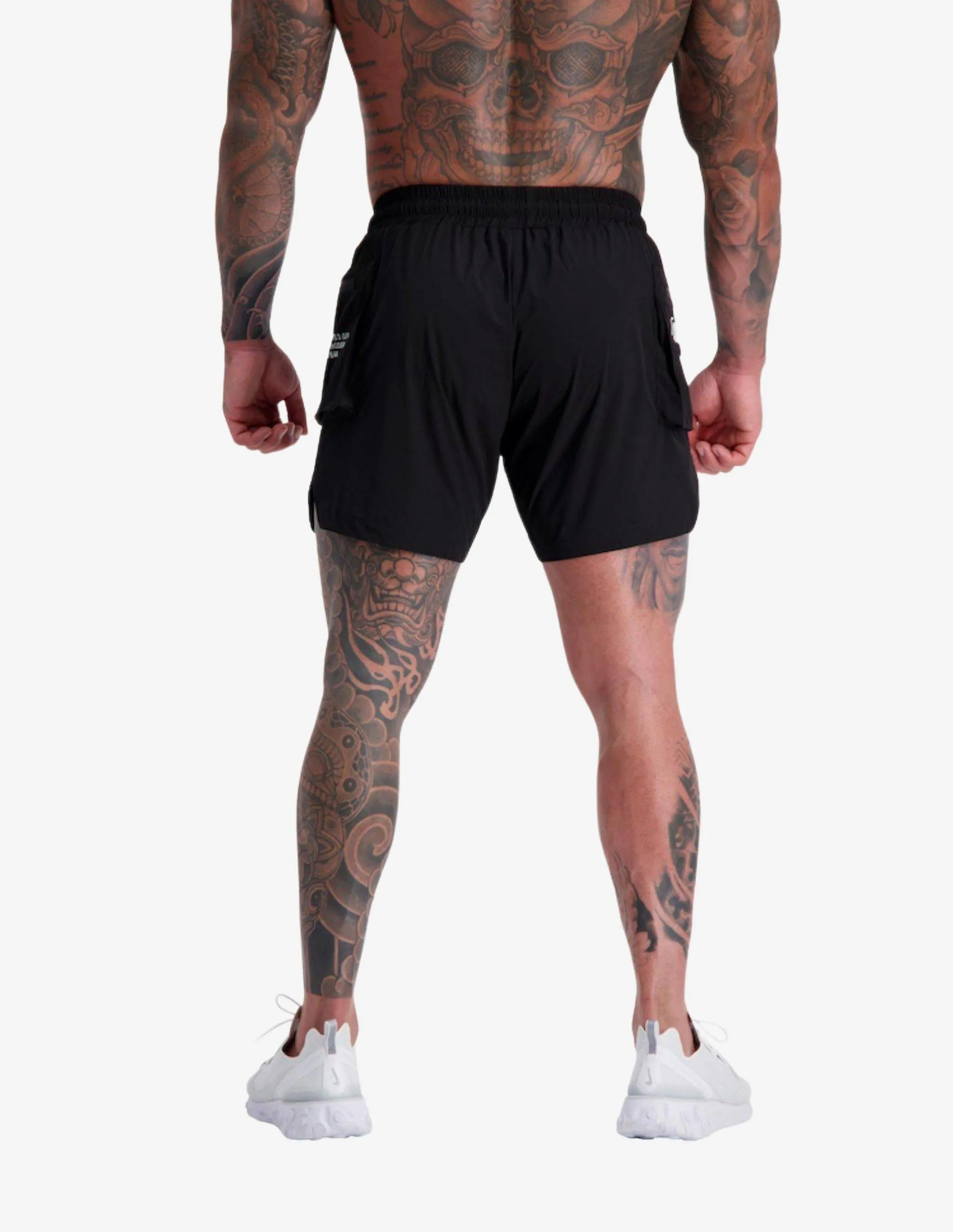 Utility Shorts Black